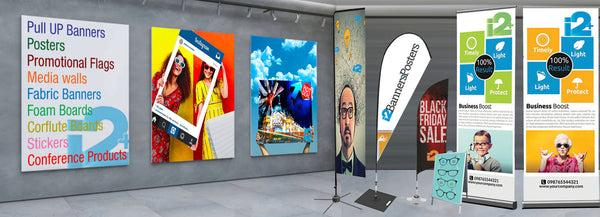 i2 Banners and Posters - Pull up banners, banners, large format print